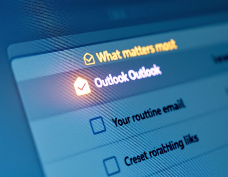 Outlook will flag your most important emails