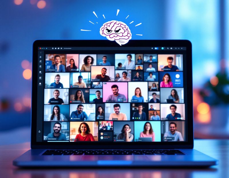 You're not imagining it, video calls ARE stressful