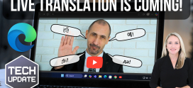 AI audio translation previews in Microsoft Edge